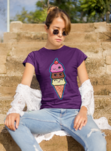 Load image into Gallery viewer, Neapolitan Friendzy [Border] Women&#39;s Favorite Tee
