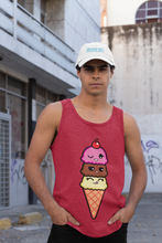 Load image into Gallery viewer, Neapolitan Friendzy [Borderless] Unisex Tank
