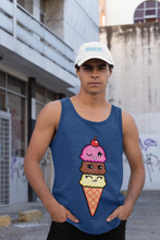 Load image into Gallery viewer, Neapolitan Friendzy [Borderless] Unisex Tank
