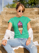 Load image into Gallery viewer, Neapolitan Friendzy [Border] Women&#39;s Favorite Tee
