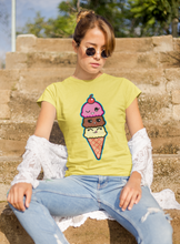 Load image into Gallery viewer, Neapolitan Friendzy [Border] Women&#39;s Favorite Tee
