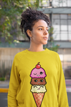 Load image into Gallery viewer, Neapolitan Friendzy [Borderless] Unisex Crewneck Sweatshirt
