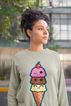 Load image into Gallery viewer, Neapolitan Friendzy [Border] Unisex Crewneck Sweatshirt
