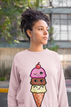 Load image into Gallery viewer, Neapolitan Friendzy [Borderless] Unisex Crewneck Sweatshirt
