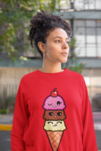 Load image into Gallery viewer, Neapolitan Friendzy [Borderless] Unisex Crewneck Sweatshirt
