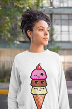 Load image into Gallery viewer, Neapolitan Friendzy [Borderless] Unisex Crewneck Sweatshirt
