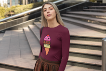 Load image into Gallery viewer, Neapolitan Friendzy [Borderless] Unisex Long Sleeve Tee
