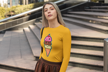 Load image into Gallery viewer, Neapolitan Friendzy [Border] Unisex Long Sleeve Tee
