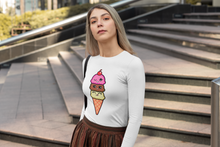 Load image into Gallery viewer, Neapolitan Friendzy [Borderless] Unisex Long Sleeve Tee
