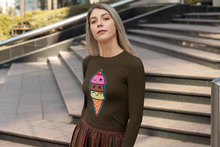 Load image into Gallery viewer, Neapolitan Friendzy [Border] Unisex Long Sleeve Tee
