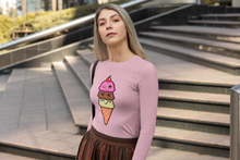 Load image into Gallery viewer, Neapolitan Friendzy [Borderless] Unisex Long Sleeve Tee
