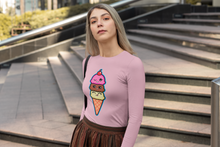 Load image into Gallery viewer, Neapolitan Friendzy [Border] Unisex Long Sleeve Tee
