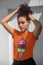 Load image into Gallery viewer, Neapolitan Friendzy [Border] Unisex Short Sleeve Tee
