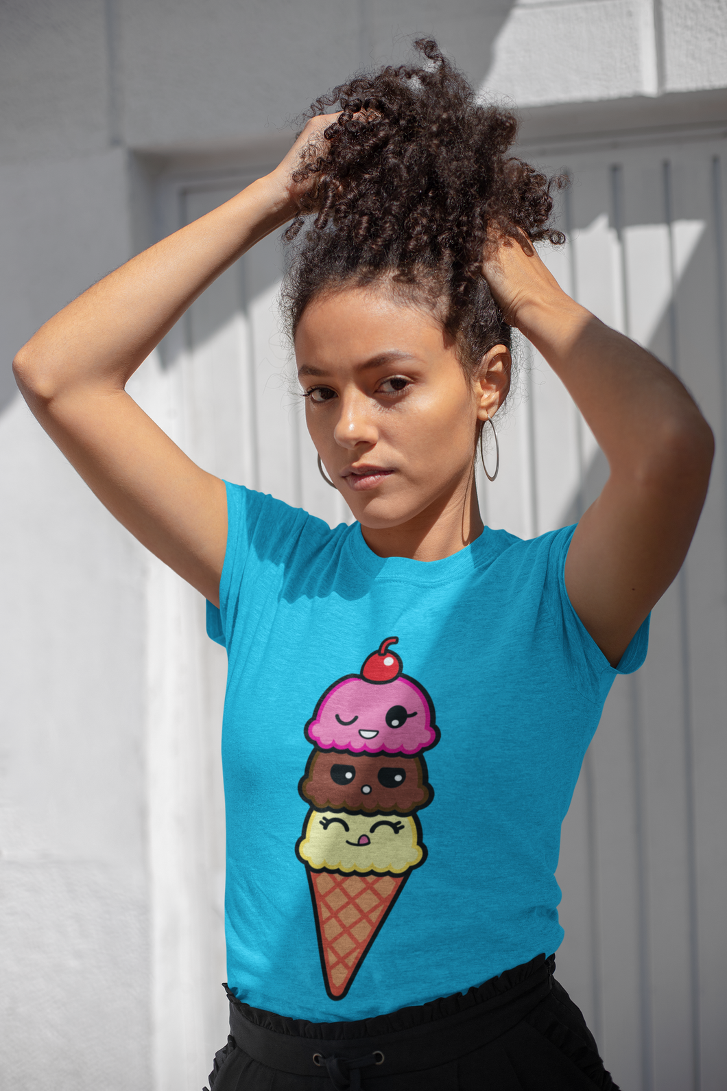 Neapolitan Friendzy [Borderless] Unisex Short Sleeve Tee