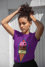 Load image into Gallery viewer, Neapolitan Friendzy [Border] Unisex Short Sleeve Tee
