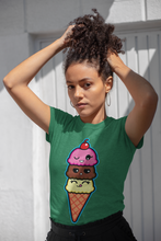 Load image into Gallery viewer, Neapolitan Friendzy [Border] Unisex Short Sleeve Tee
