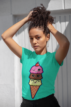 Load image into Gallery viewer, Neapolitan Friendzy [Border] Unisex Short Sleeve Tee
