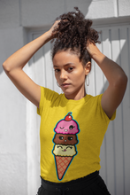 Load image into Gallery viewer, Neapolitan Friendzy [Border] Unisex Short Sleeve Tee
